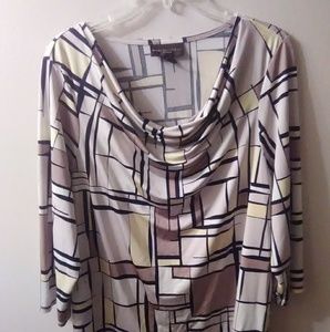 Dana Buchman Women 1X Top EUC